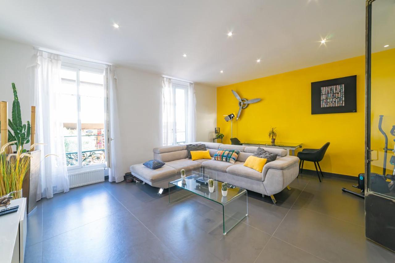 Super Appartement Au Coeur De Nice! Bonnes Vacances Eksteriør bilde