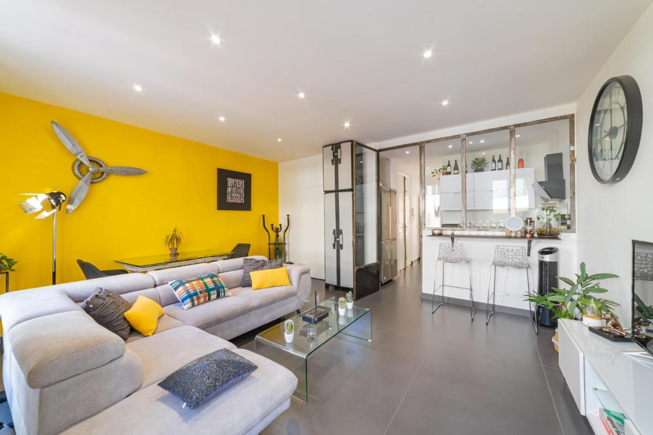 Super Appartement Au Coeur De Nice! Bonnes Vacances Eksteriør bilde